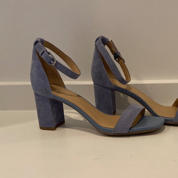 Donald Pliner Priyah Lizard Print Suede Sandals - Size 9 - NWOT - Picture 6 of 8